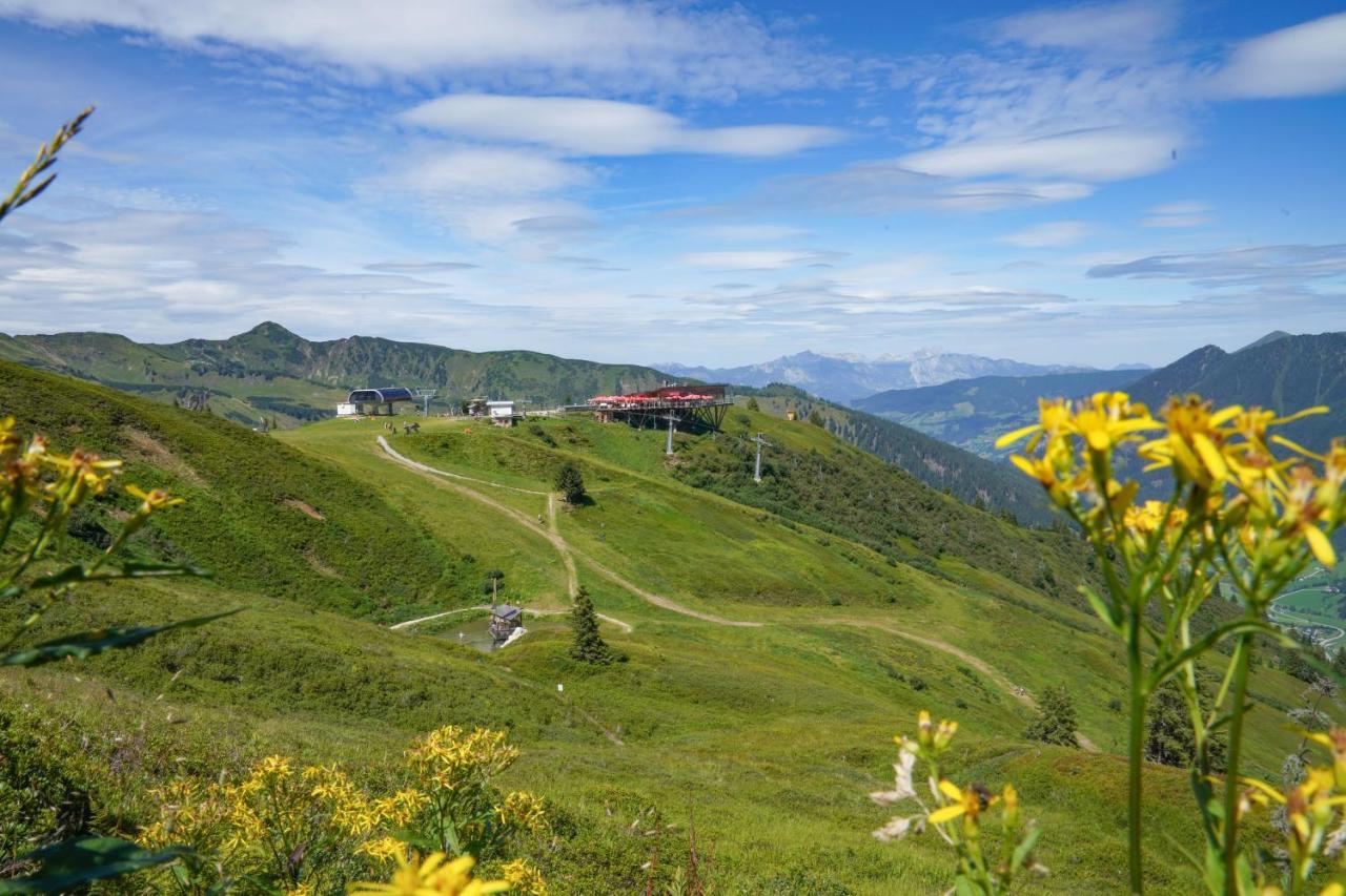 Die Kalsbergerin Ferienwohnung Fuer Geniesser Donnersbachwald Bagian luar foto